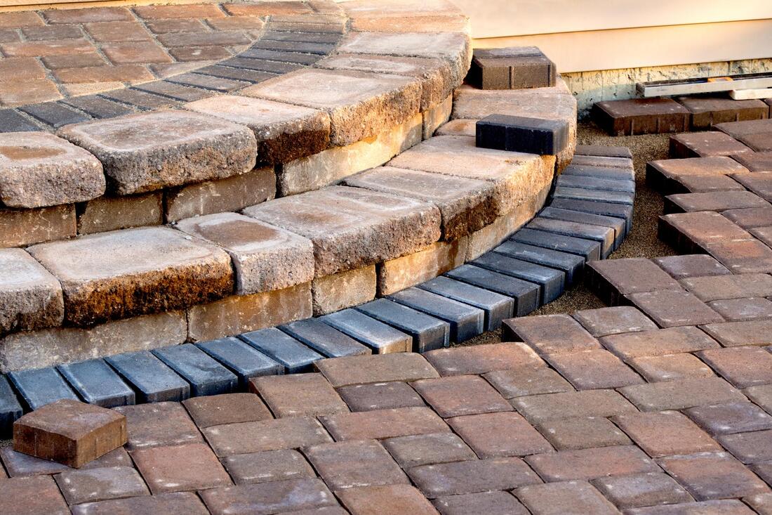 installing a new paving structures